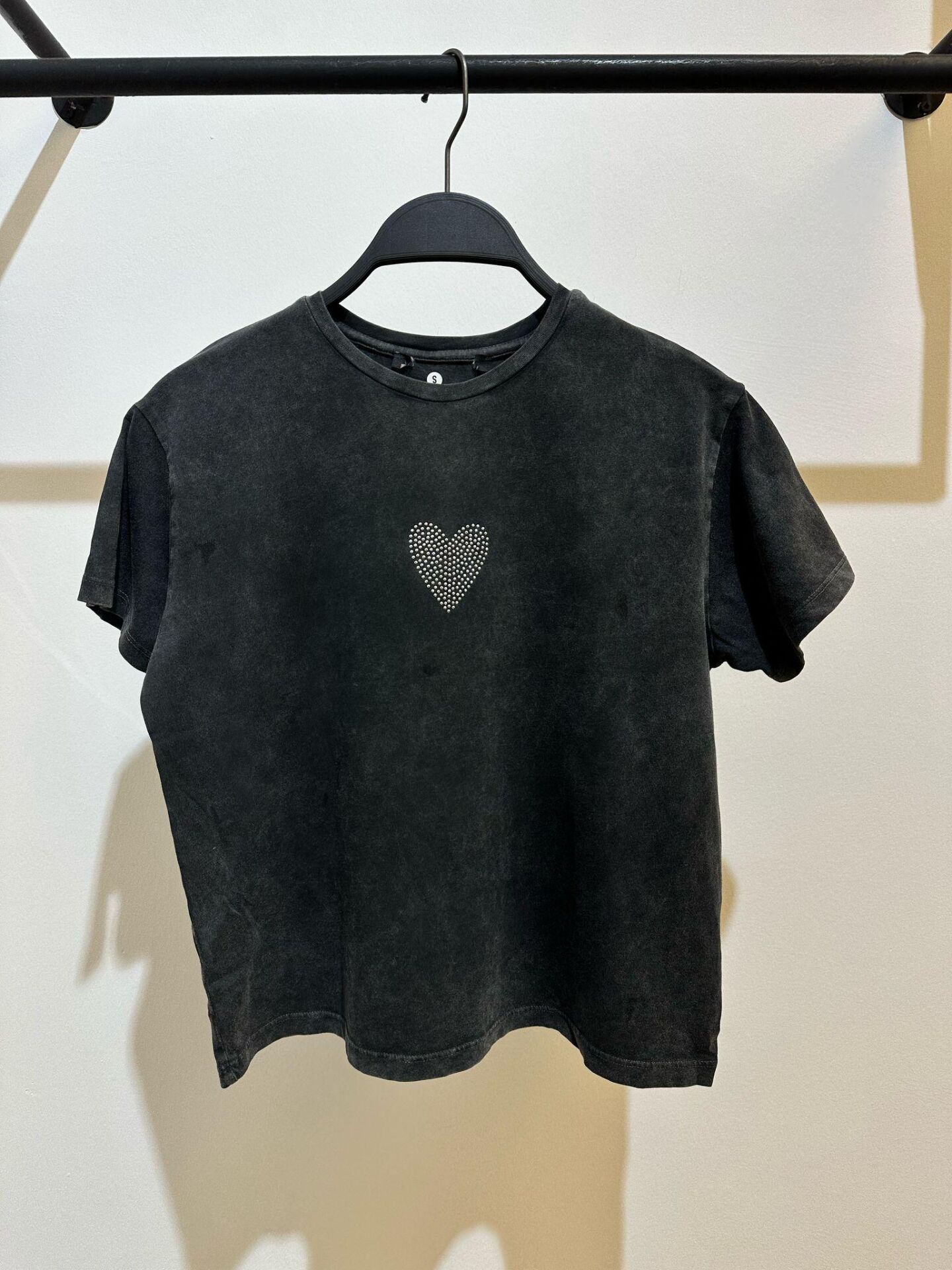 YIKAMALI T-SHIRT - ANTRASİT