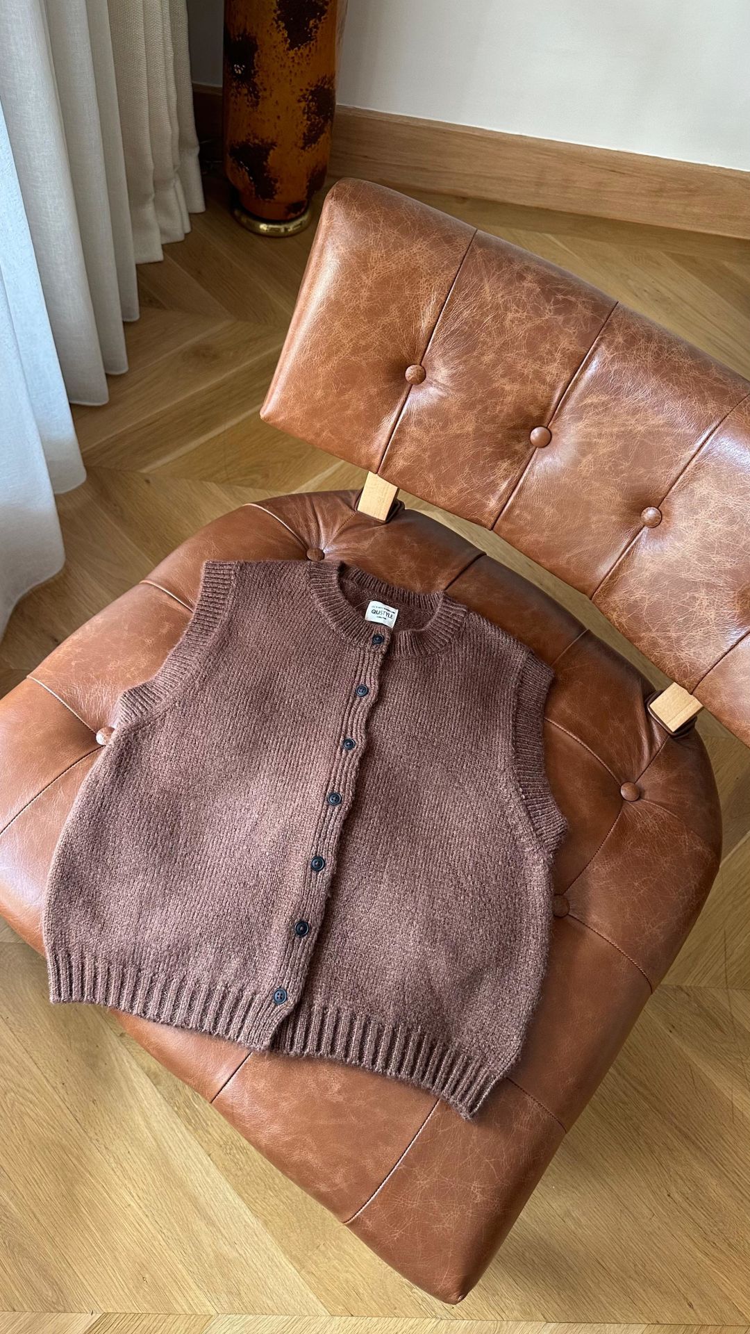 TABA KEMİK DÜĞMELİ BASİC YELEK