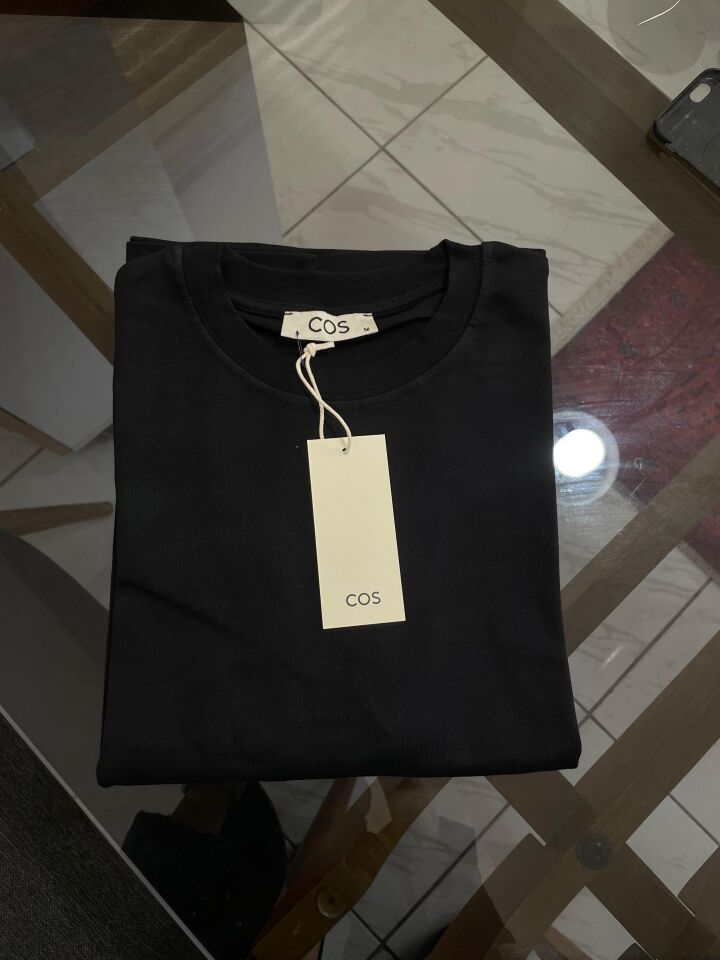 KISA KOL ORJ. BASIC T-SHIRT - SİYAH