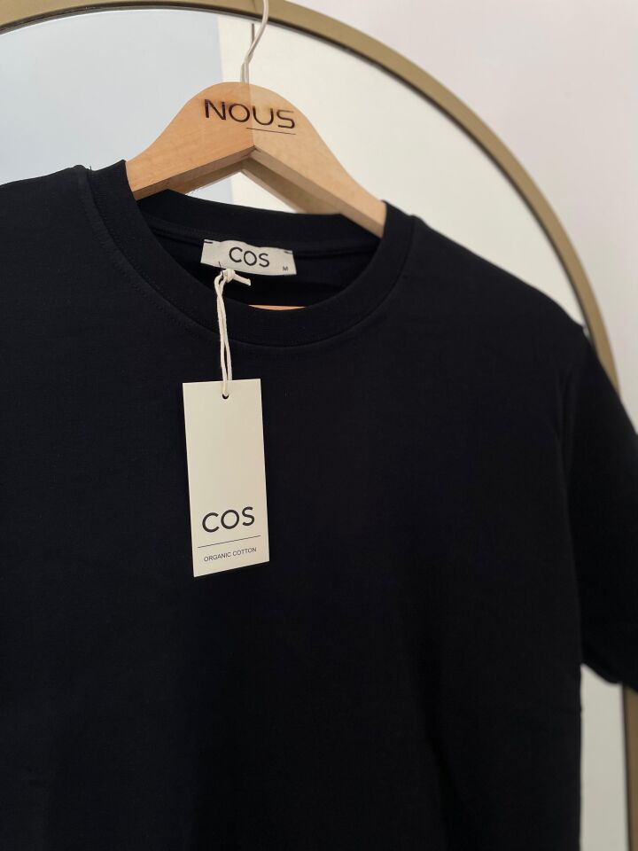 KISA KOL ORJ. BASIC T-SHIRT - SİYAH