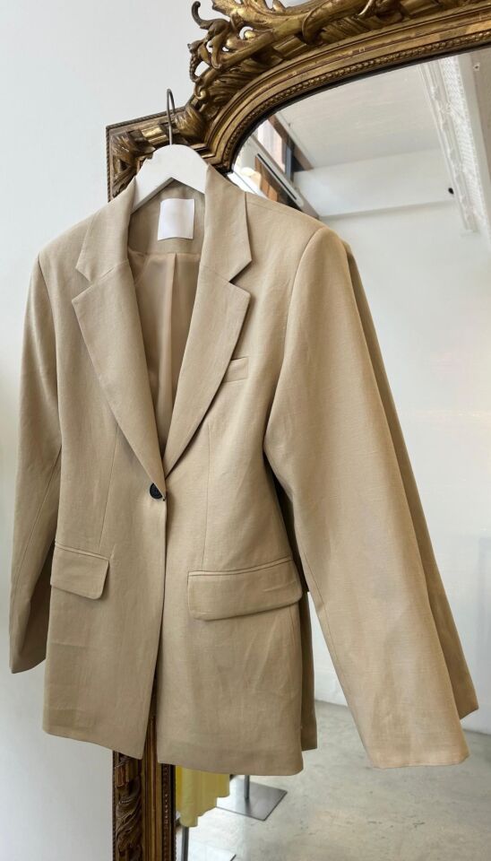 PREMIUM SERİ BLAZER CEKET - CAMEL