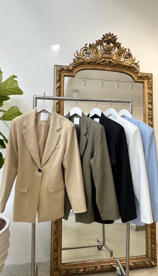 PREMIUM SERİ BLAZER CEKET - CAMEL