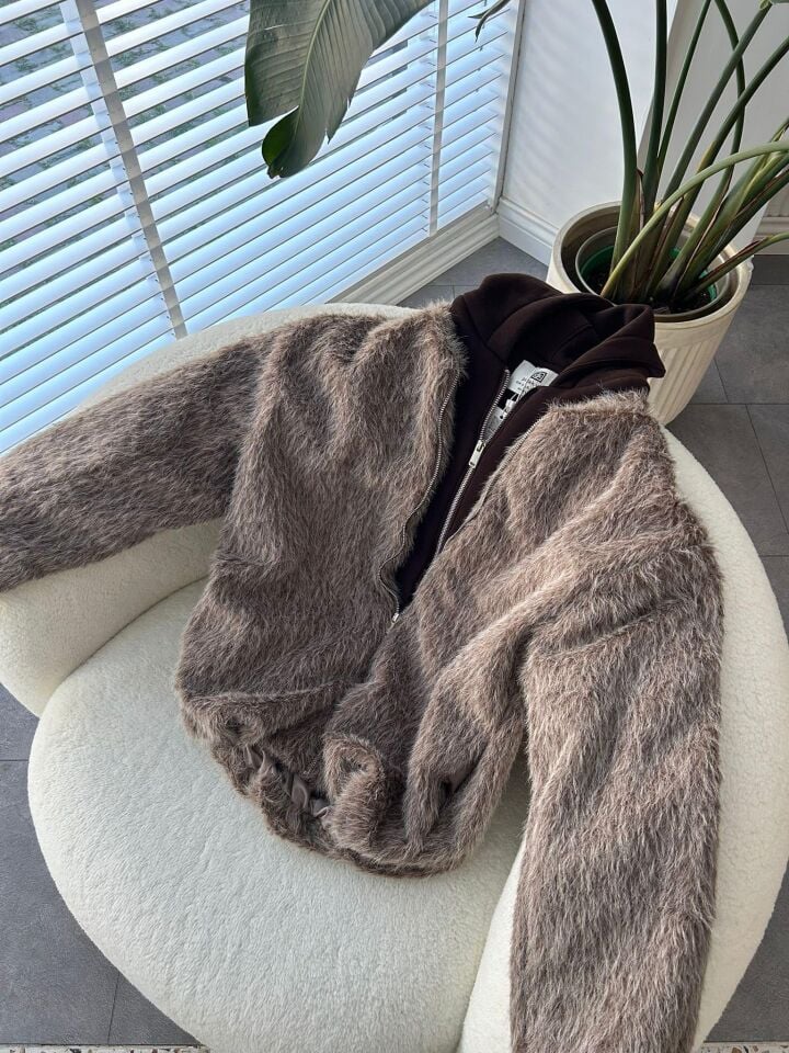 İÇİ SWEAT GARNİLİ MONT - VİZON