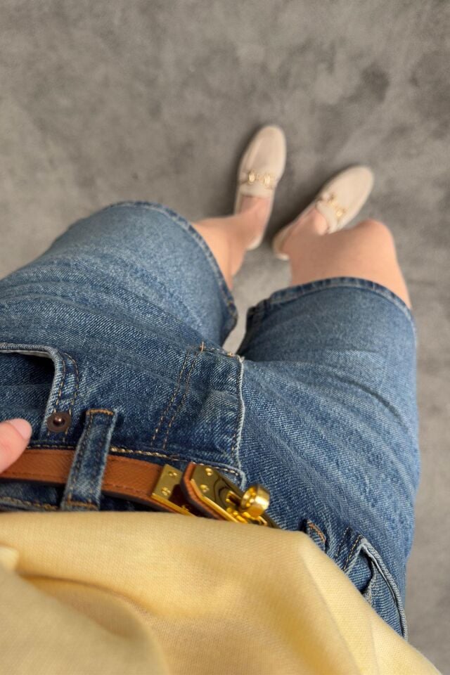 REGULAR PREMIUM DENIM ŞORT - MAVİ