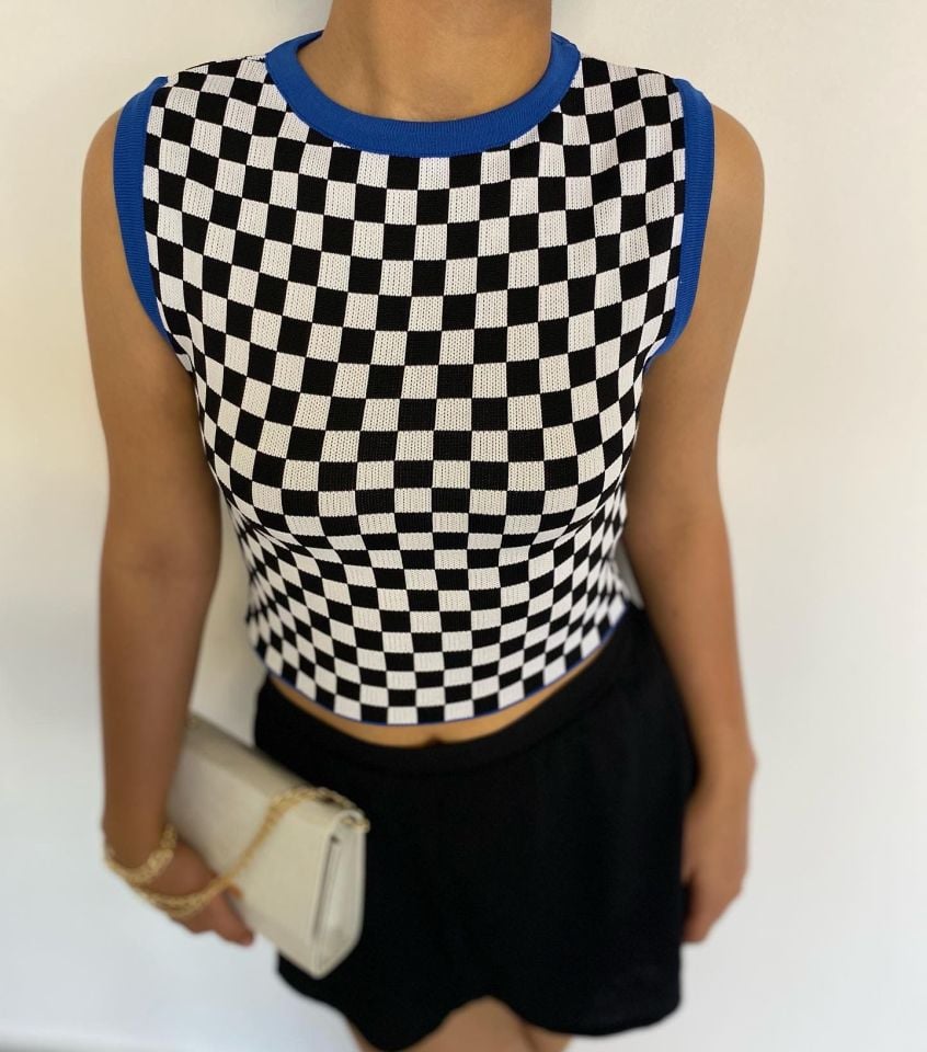 KARELİ SÜVETER - MAVİ