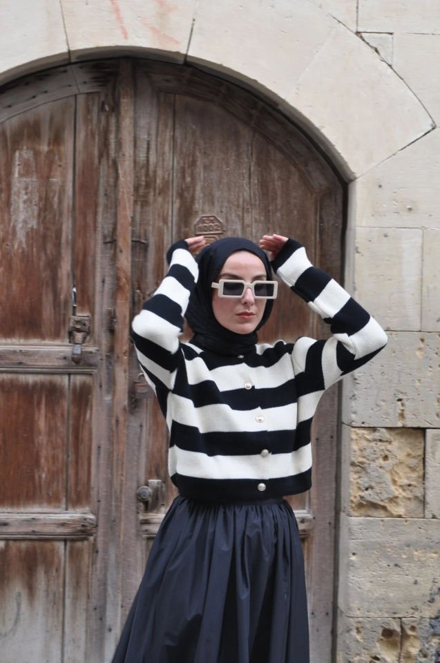 BALON MODEL PARAŞÜT KUMAŞ ETEK-SİYAH