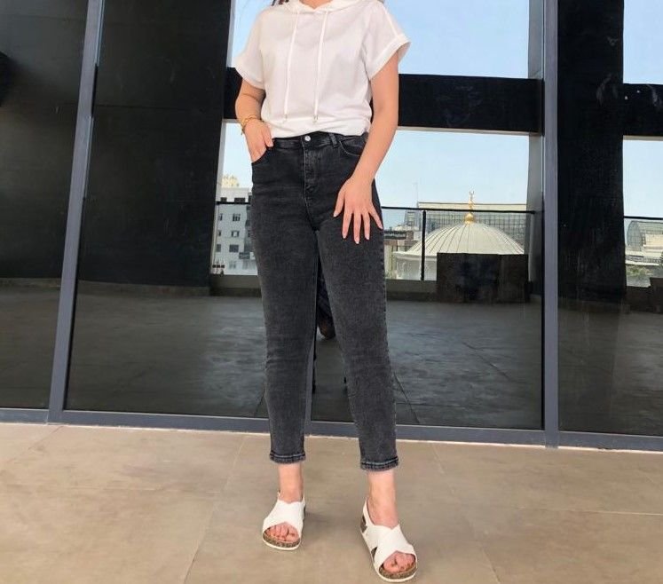 ANTRASİT MOM JEAN