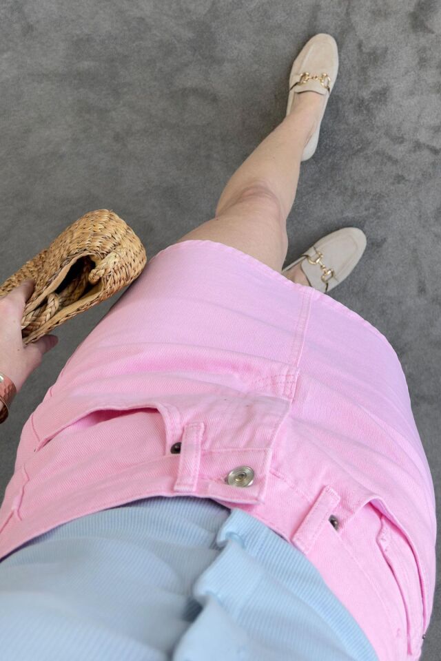 PREMIUM DENIM ETEK - PEMBE