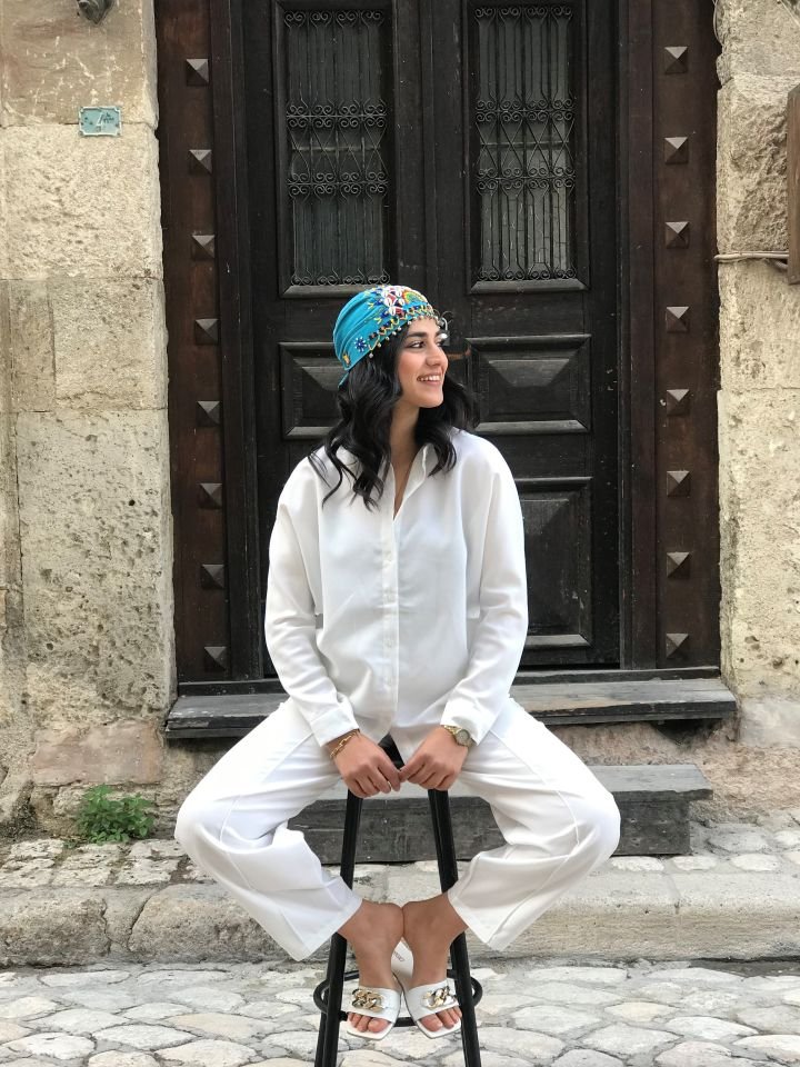 DÜZ KESİM GÖMLEK - BEYAZ