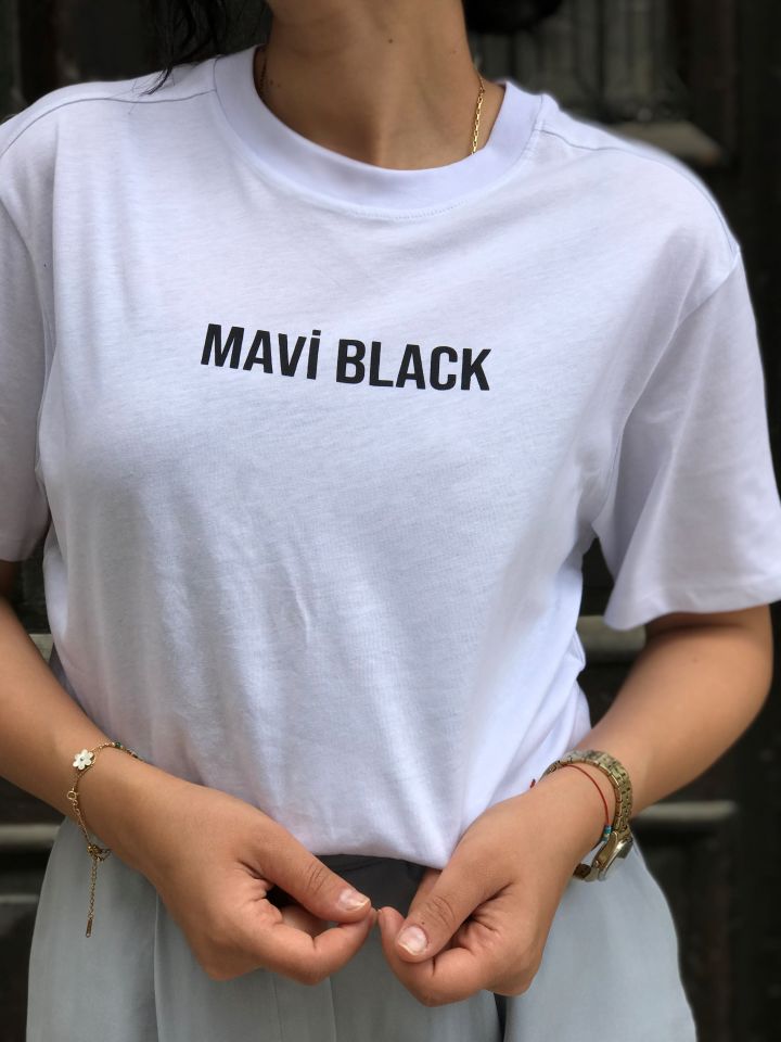 MV BEYAZ BASIC TSHIRT UNISEX