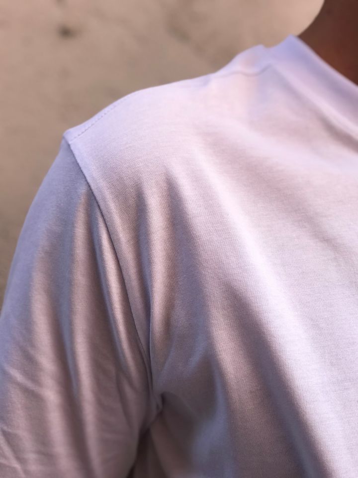 MV BEYAZ BASIC TSHIRT UNISEX