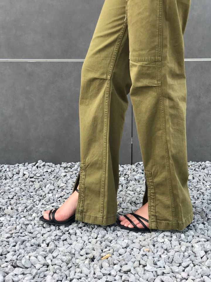 HAKİ YEŞİLİ KARGO PANTOLON