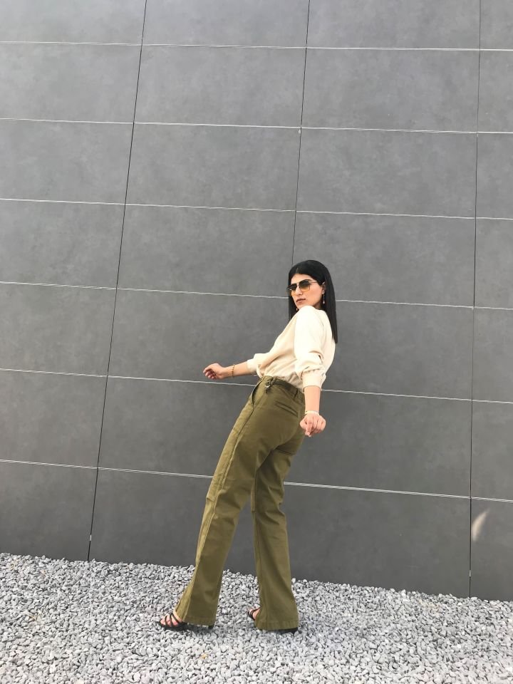 HAKİ YEŞİLİ KARGO PANTOLON