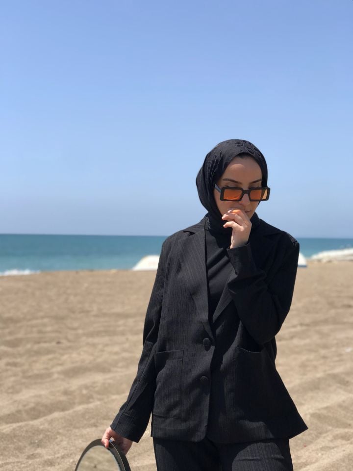 KETEN KUMAŞ SİYAH TAKIM