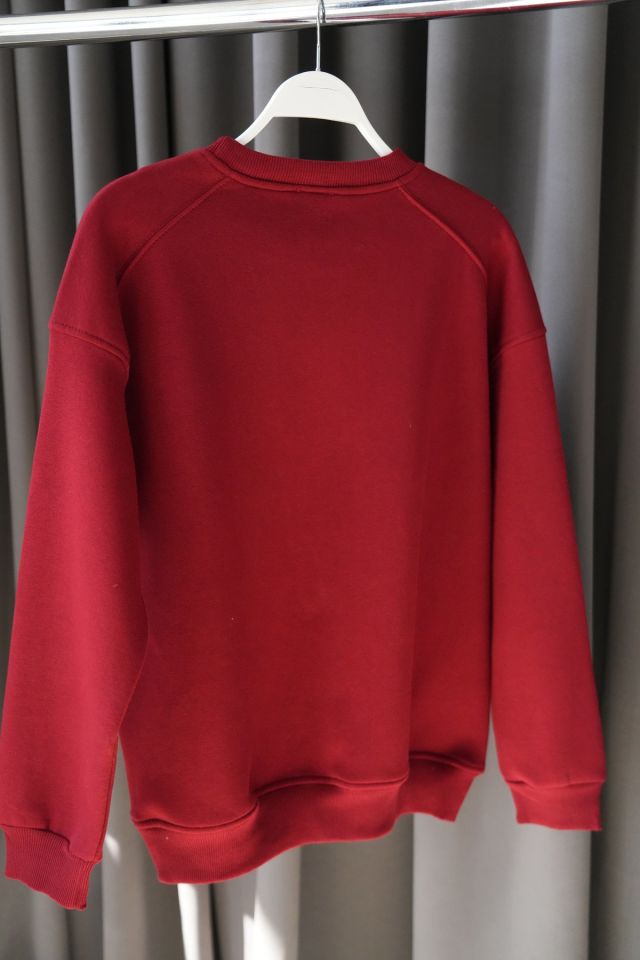 OMUZU DİKİŞLİ OVERSIZE BASIC SWEAT