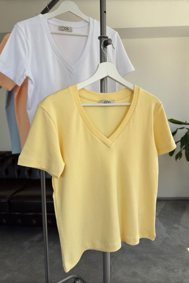 V YAKA PREMIUM T-SHIRT-  SARI