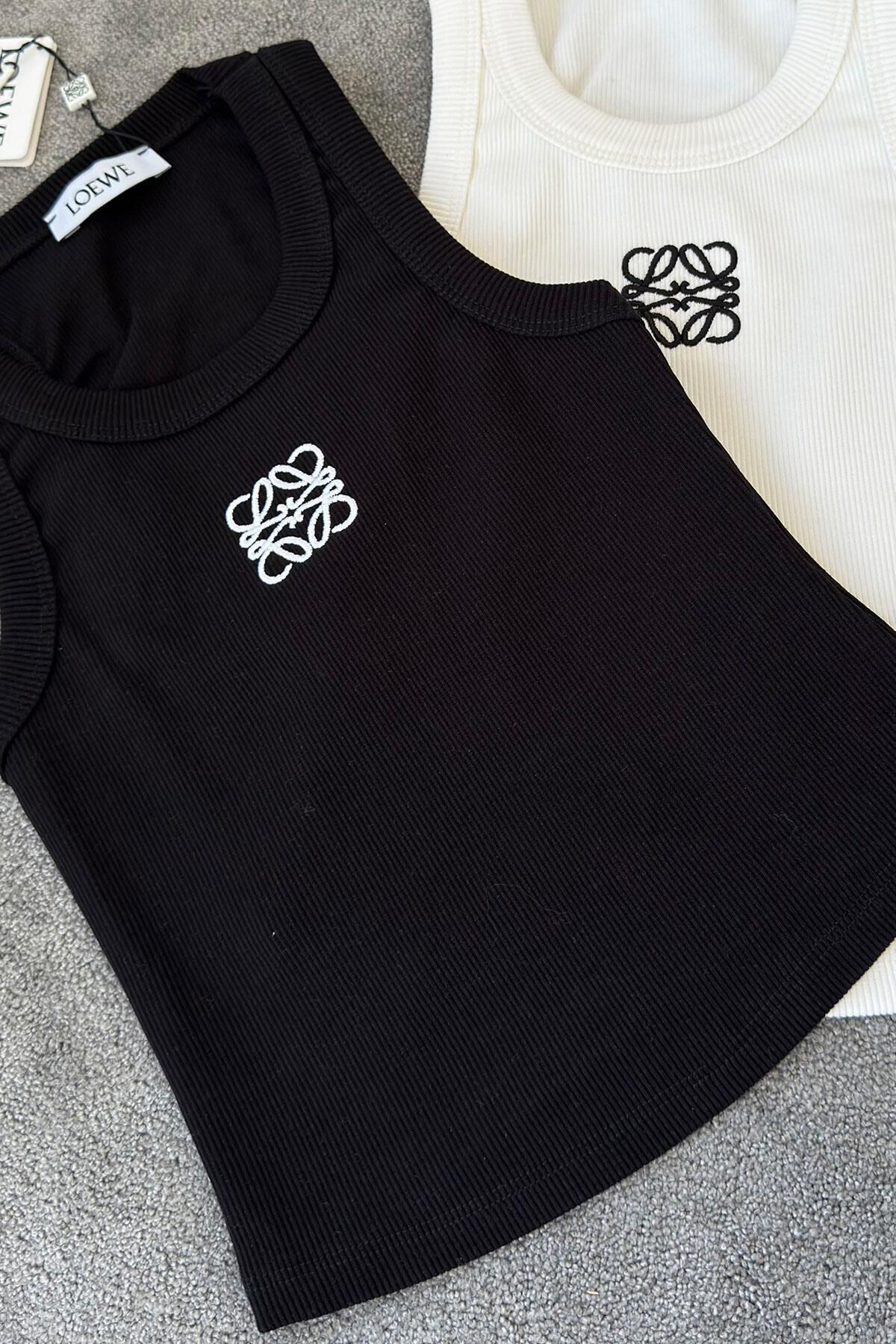 MARKA MODEL KAŞKORSE CROP - SİYAH