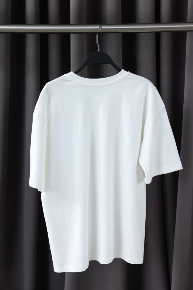 KİVİ BASKILI OVERSIZE T-SHIRT