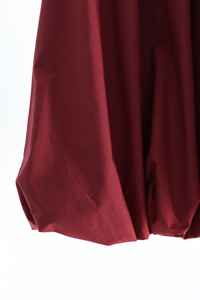 PARAŞÜT KUMAŞ BALON ETEK - BORDO